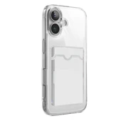 Apple İphone 17 Kart Şeffaf Silikon - Şeffaf thumbnail 1