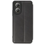 Oppo A38 Kılıf Flip Cover - Siyah thumbnail 1