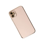 Apple İphone 12 Kılıf Volet Silikon - Pembe thumbnail 3
