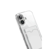 Apple İphone 17 Kart Şeffaf Silikon - Şeffaf thumbnail 2