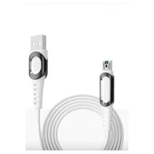 Dc24 Micro Usb Kablo 1.2m 4a - Beyaz thumbnail 1