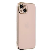 Apple İphone 14 Kılıf Volet Silikon - Pembe thumbnail 1