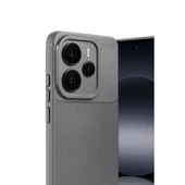 Xiaomi Note 14 5g Auto Focus Karbon Kapak - Gri thumbnail 3
