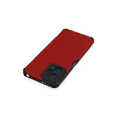 Xiaomi Redmi Note 12 5g Kılıf Loop Deri Silikon - Kırmızı thumbnail 3