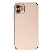 Apple İphone 12 Kılıf Volet Silikon - Pembe thumbnail 2