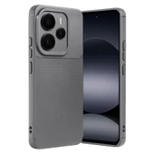Xiaomi Note 14 5g Auto Focus Karbon Kapak - Gri thumbnail 1