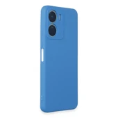 Vivo Y16 Kılıf First Silikon - Mavi thumbnail 2