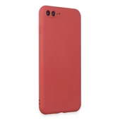 Apple İphone 7 Plus Kılıf First Silikon - Kiremit thumbnail 2