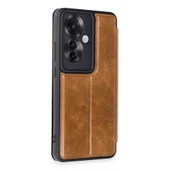 Oppo Reno 11f Kılıf Flip Cover - Taba thumbnail 2