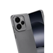 Xiaomi Note 14 5g Auto Focus Karbon Kapak - Gri thumbnail 2