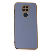 Xiaomi Redmi Note 9 Kılıf Volet Silikon - Mavi thumbnail 1