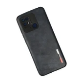 Xiaomi Redmi 10c Kılıf Loop Deri Silikon - Lacivert thumbnail 2