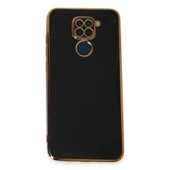 Xiaomi Redmi Note 9 Kılıf Volet Silikon - Siyah thumbnail 1