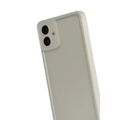Samsung Galaxy A07 4g Viera Silikon - Krem thumbnail 3