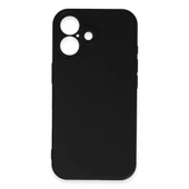 Apple İphone 16 Kılıf First Silikon - Siyah thumbnail 2