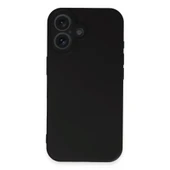 Apple İphone 16 Kılıf First Silikon - Siyah thumbnail 3