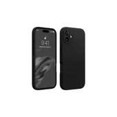 Apple İphone 16 Kılıf First Silikon - Siyah thumbnail 1