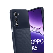 Oppo A5 4g Auto Focus Karbon Kapak - Lacivert thumbnail 3