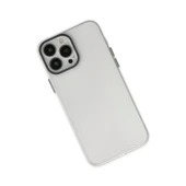 Apple İphone 13 Pro Max Kılıf Modos Metal Kapak - Şeffaf thumbnail 3