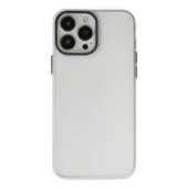 Apple İphone 13 Pro Max Kılıf Modos Metal Kapak - Şeffaf thumbnail 1