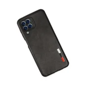Samsung Galaxy M33 Kılıf Loop Deri Silikon - Siyah thumbnail 2