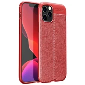 Apple İphone 12 Pro Kılıf Auto Focus Kapak - Kırmızı thumbnail 1