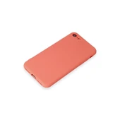 Apple İphone 7 Kılıf First Silikon - Turuncu thumbnail 4