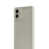 Samsung Galaxy A07 4g Viera Silikon - Krem thumbnail 2