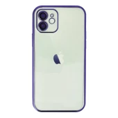 Apple İphone 11 Kılıf Razer Lensli Silikon - Mor thumbnail 1