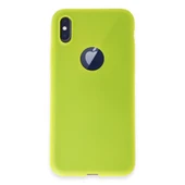 Apple İphone X Kılıf First Silikon - Parlak Sarı thumbnail 1
