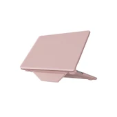 Apple Macbook Pro 14 2021 Macbook Deri Kapak - Pembe thumbnail 1