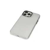 Apple İphone 13 Pro Max Kılıf Modos Metal Kapak - Şeffaf thumbnail 4