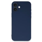 Apple İphone 16 Kılıf First Silikon - Lacivert thumbnail 3