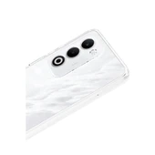 Oppo A5 4g Lüx Şeffaf Silikon - Şeffaf thumbnail 4