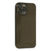 Apple İphone 13 Pro Max Kılıf Fly Lens Silikon - Siyah thumbnail 2
