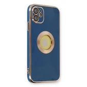Apple İphone 12 Kılıf Store Silikon - Mavi thumbnail 1