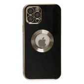 Apple İphone 12 Pro Kılıf Store Silikon - Siyah thumbnail 2