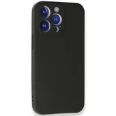 Apple İphone 13 Pro Max Kılıf First Silikon - Siyah thumbnail 3