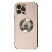 Apple İphone 12 Pro Kılıf Store Silikon - Pembe thumbnail 2