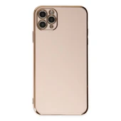 Apple İphone 11 Pro Max Kılıf Volet Silikon - Pembe thumbnail 2