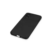 Xiaomi Poco M5 Kılıf Loop Deri Silikon - Siyah thumbnail 4