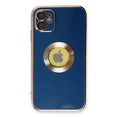 Apple İphone 12 Kılıf Store Silikon - Mavi thumbnail 4