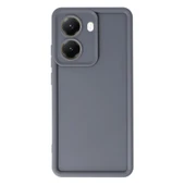 Xiaomi Poco X7 Pro Viera Silikon - Gri thumbnail 2