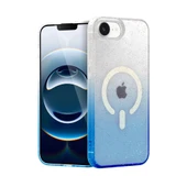 Apple İphone 16e Pummel Shiny Magsafe Kapak - Mavi thumbnail 1