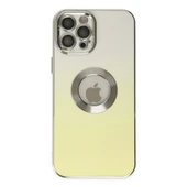 Apple İphone 12 Pro Max Kılıf Best Silikon - Sarı thumbnail 1