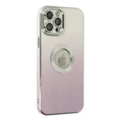 Apple İphone 12 Pro Kılıf Best Silikon - Mor thumbnail 2