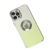 Apple İphone 12 Pro Kılıf Best Silikon - Yeşil thumbnail 2