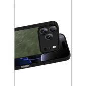 Apple İphone 17 Pro Max Aras Deri Kapak - Yeşil thumbnail 2