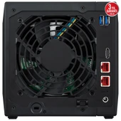 ASUSTOR 4diskli Celeron N5105 QC-4GB RAM-2-2.5GbE Nas Server AS5404T thumbnail 5