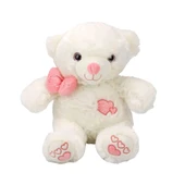 3186 Papyonlu Peluş Ayı 30 cm -NessiWorldman thumbnail 2